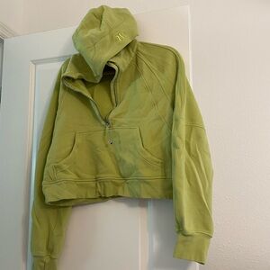 Green LULU scuba with hoodie